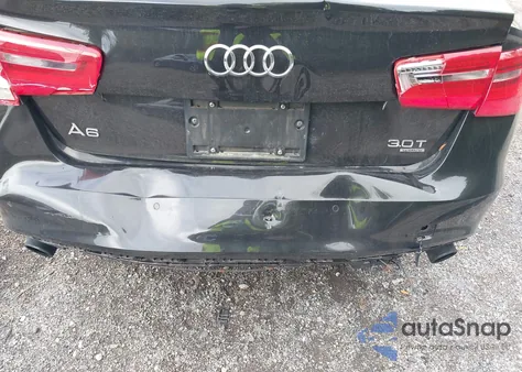 2013 Audi A6 3.0T Premium z USA, uszkodzony, nr VIN WAUJGAFC1DN038656